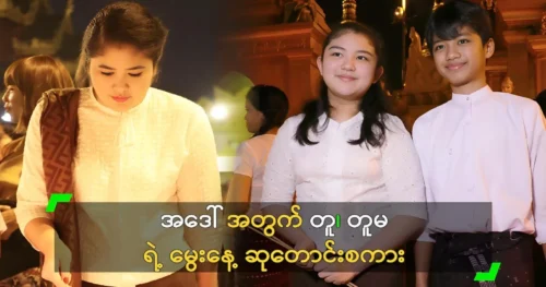 A niece’s birthday wish for Aunt Soe Myat Thuzar