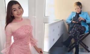 Academy actress Eaindra Kyaw Zin show her new house to fans, and she gives her mother 